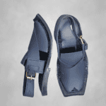 Close-up of the Karachi Gizri Chappal's High Kurrum leather texture