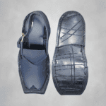 Tyre rubber sole underneath the Karachi Gizri Chappal