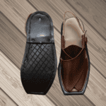 Machine-crafted sole underneath the Karachi Machine Sole chappal