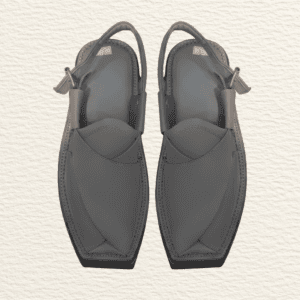 Grey Kaptan Chappal