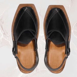 Black Norozi Chappal