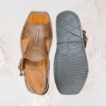 Tyre rubber sole under the Peshawari Panjedar chappal