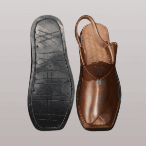 Premium rounded-toe build of the Peshawari Gol Lefty in High Kurrum